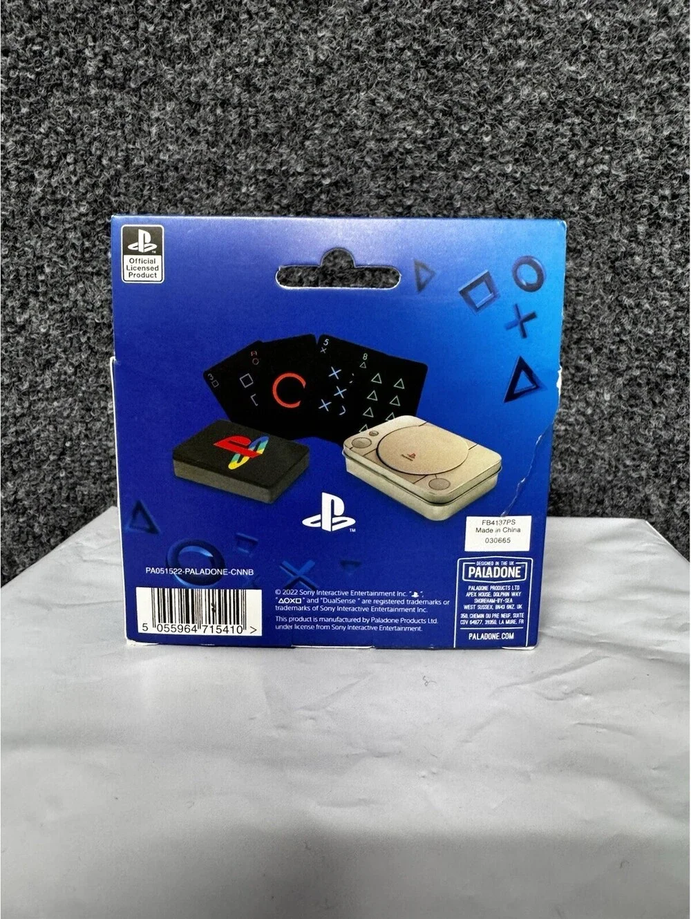 Playing Cards Collectible Sony PlayStation PS1  Tin Officially Licensed NEW